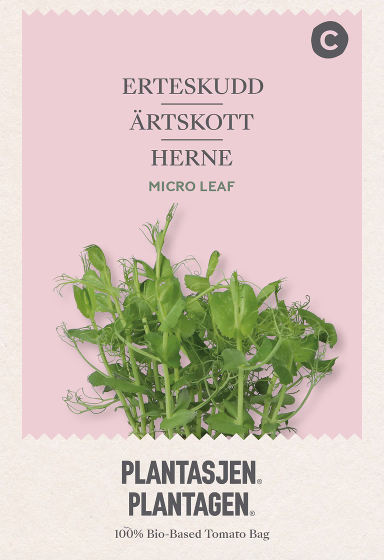 Erteskudd - Microgreens