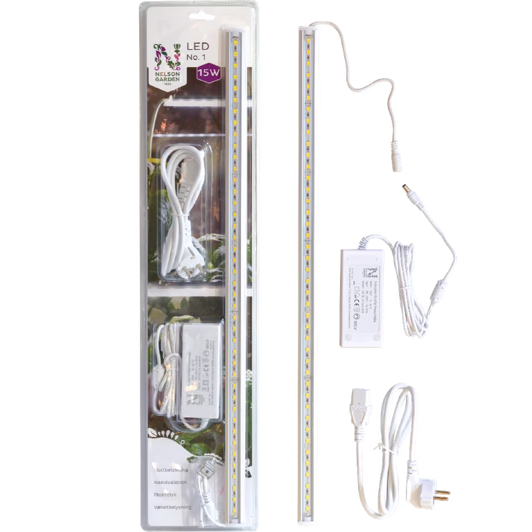 Plantelys LED No.1 60cm 15W med adapter