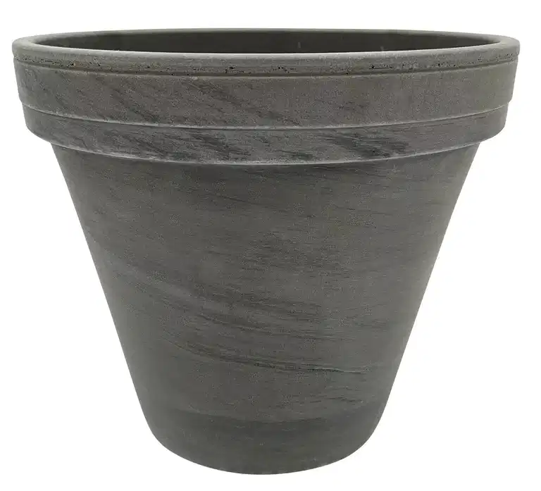 Plant pot D15 basalt terracotta