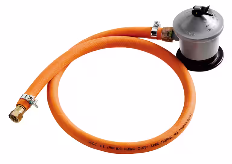 Adapterslange og regulator  Weber