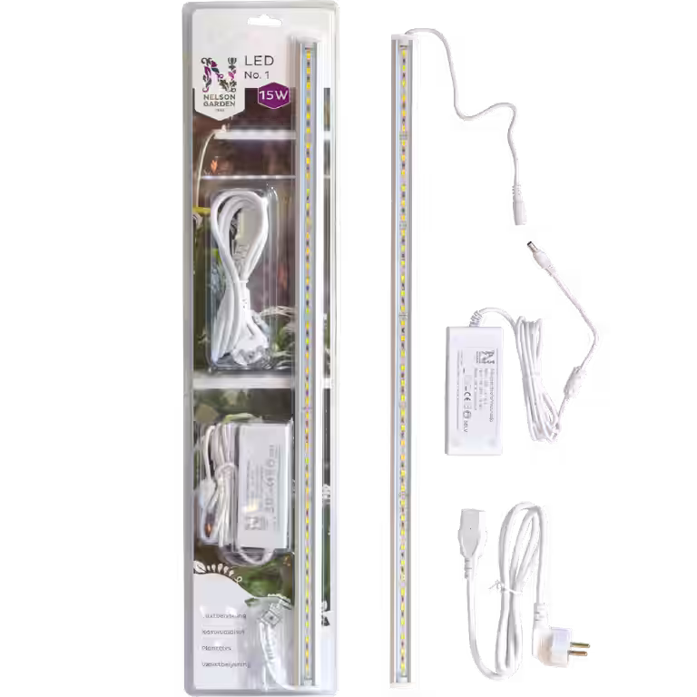 Plantelys LED No.1 60cm 15W med adapter