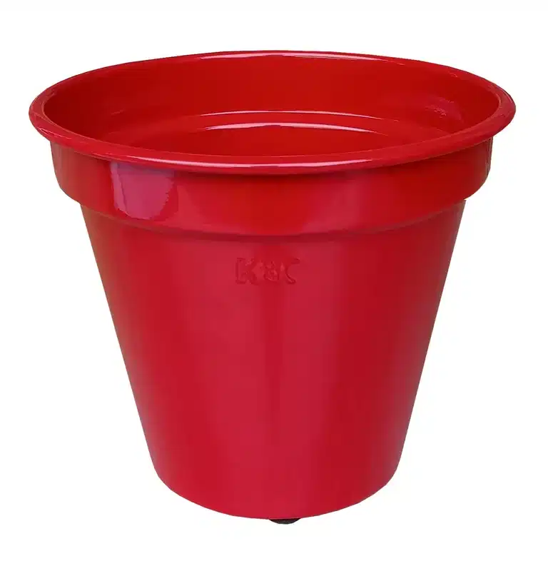 K&C pot D20 red