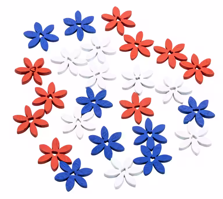 Bordpynt 17. Mai Blomster