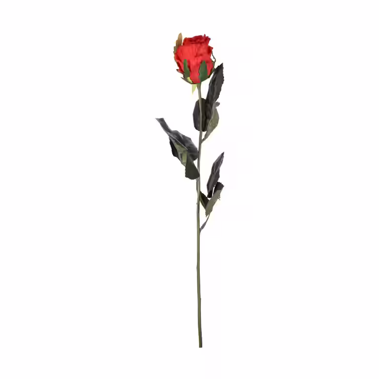 Rose snitt kunstig