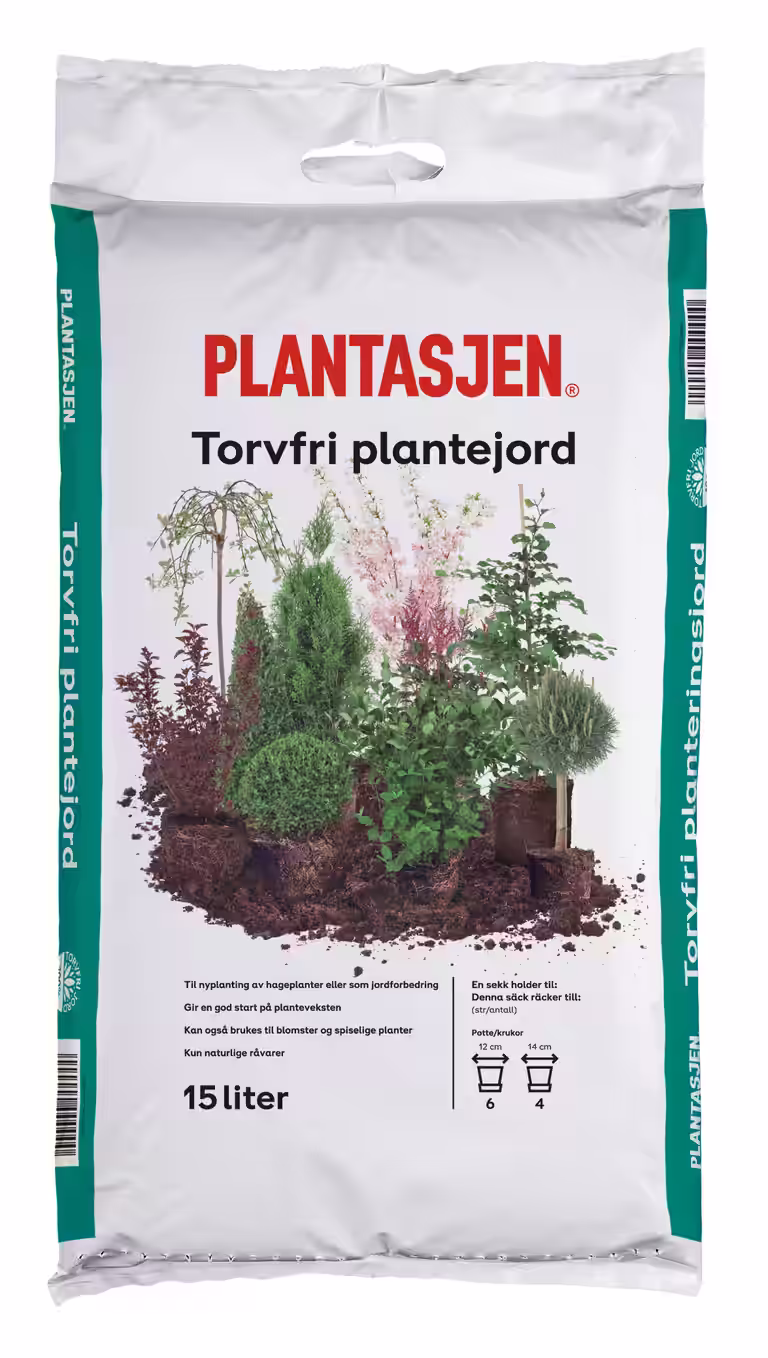 Torvfri Plantejord 15L
