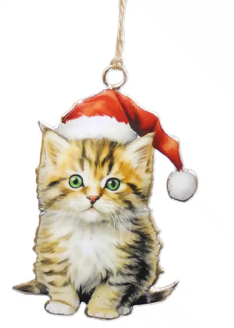 Ornament Christmas cat 