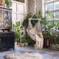Innred med grønne planter