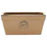 K&C ceramic planter L45 mustard