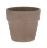 Aromi pot D14 terracotta grey
