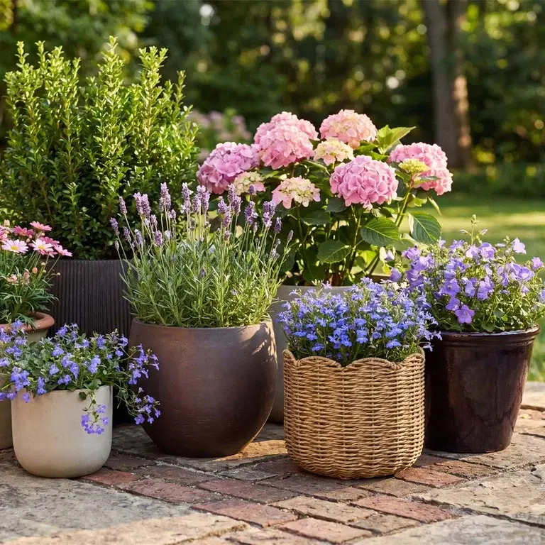 Plant a garden in pots