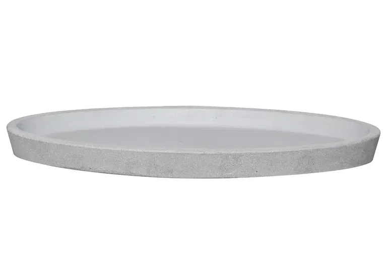 Joel saucer cement L44,5X2 grey