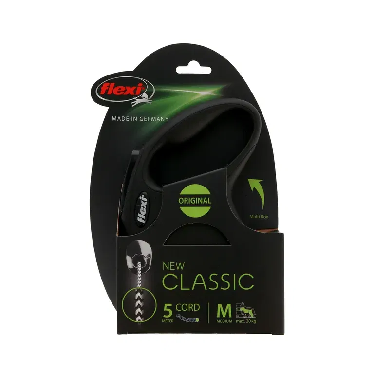 Flexi New Classic Cord svart M