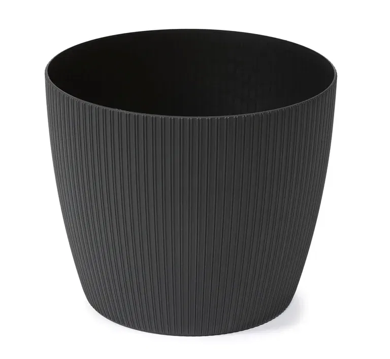 Lisse eco pot D18,5 black