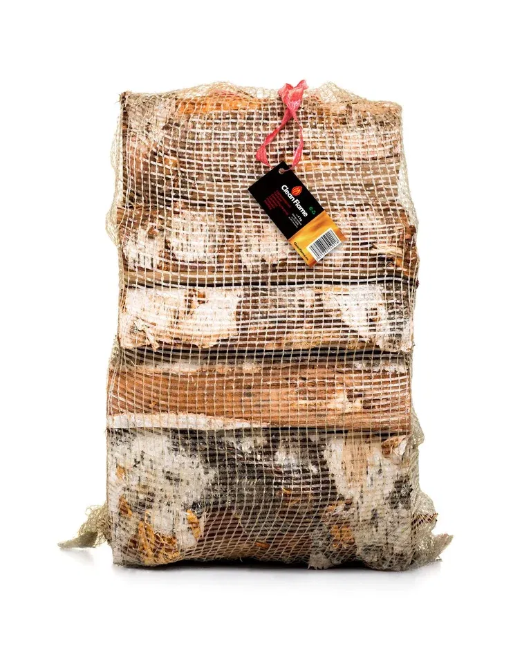 Ved - Kløyvd bjørkeved til peis og bål