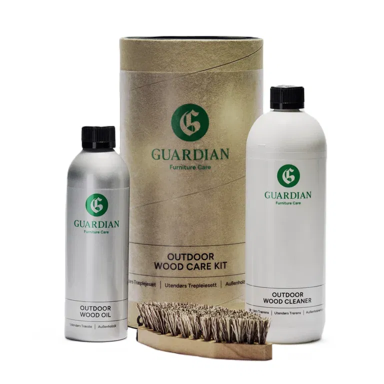 Pleiesett for tremøbler Guardian