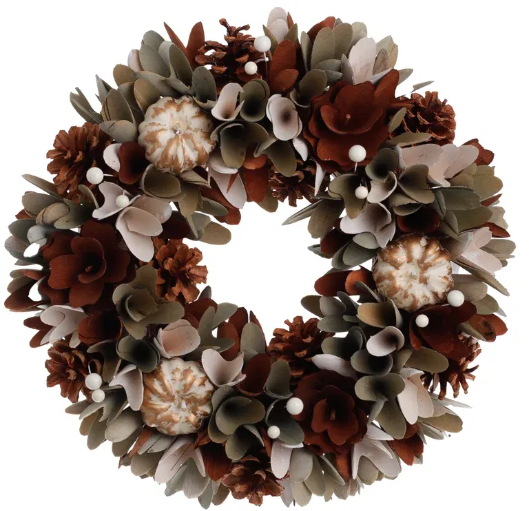 September wreath D37 multi