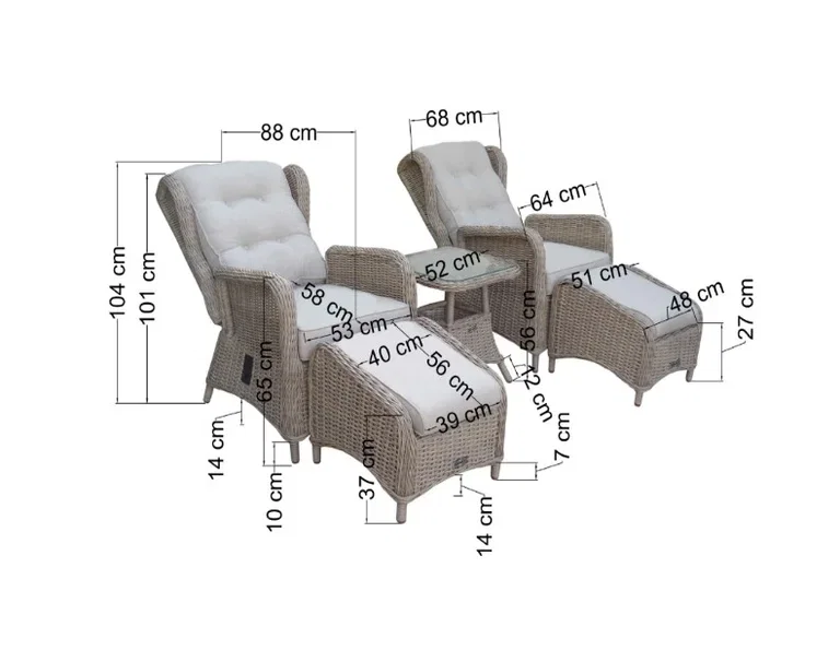 Recliner Duo Sett Saltnes