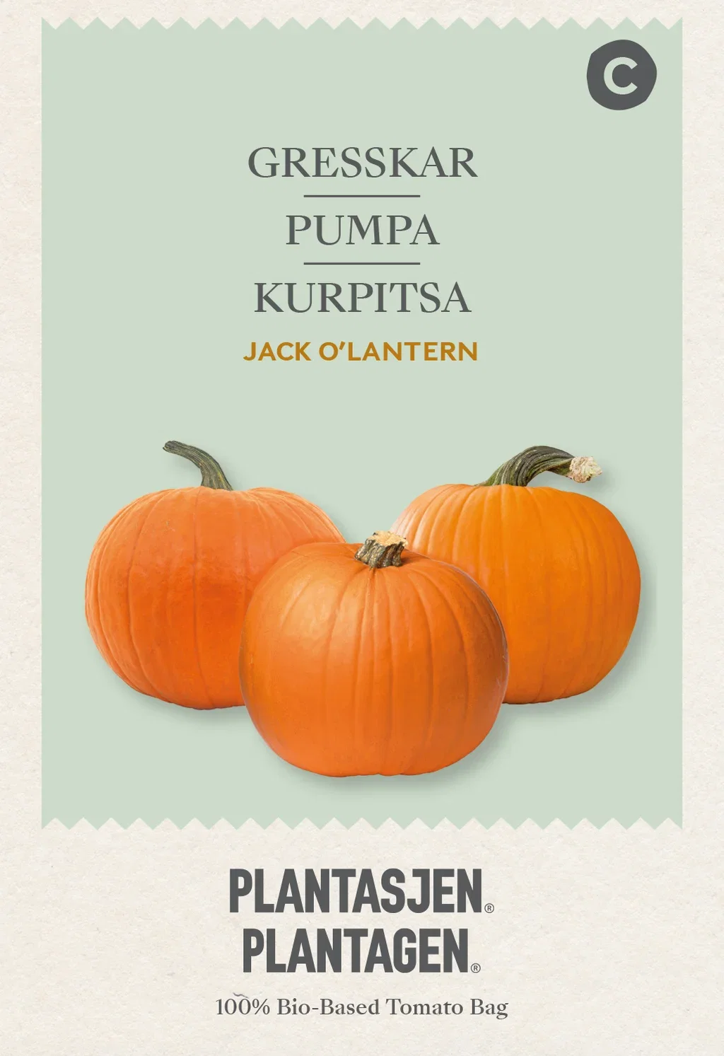 Gresskar 'Jack o'lantern'