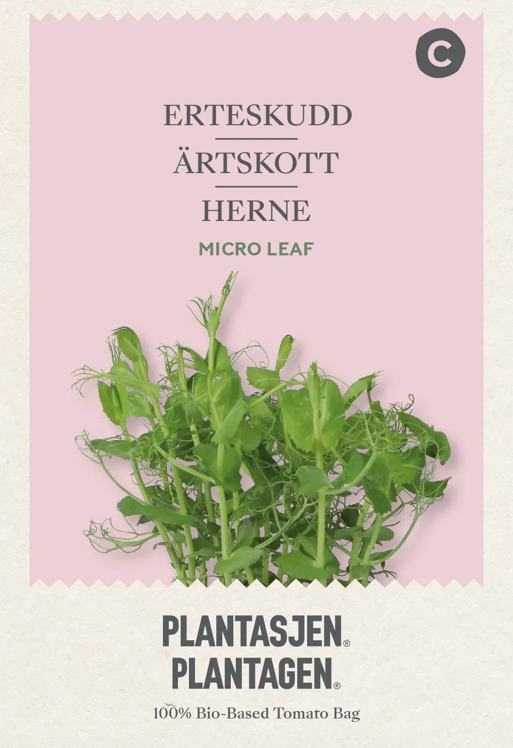Erteskudd - Microgreens