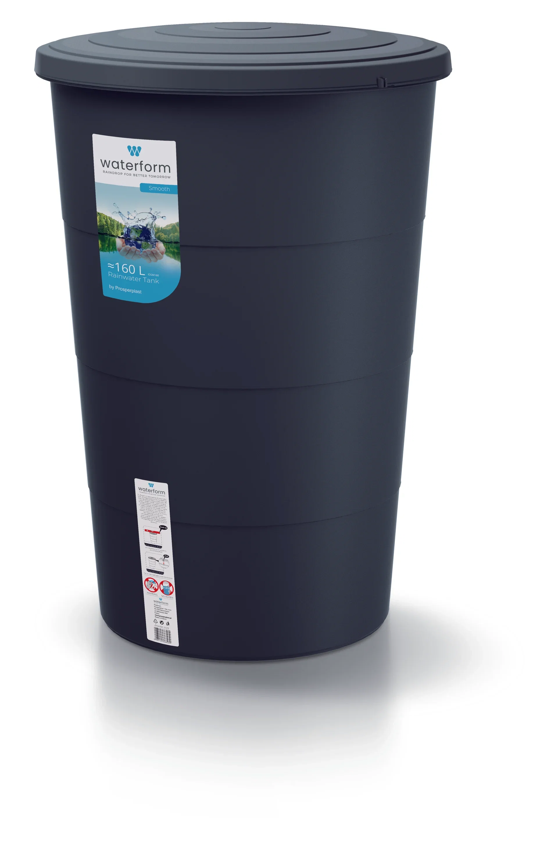 Regnvannstank Smooth 160L