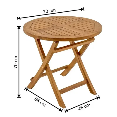 Kafébord Teak 