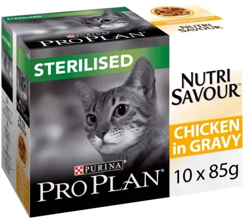 Purina Pro Plan Nutrisavour Sterilised Kylling