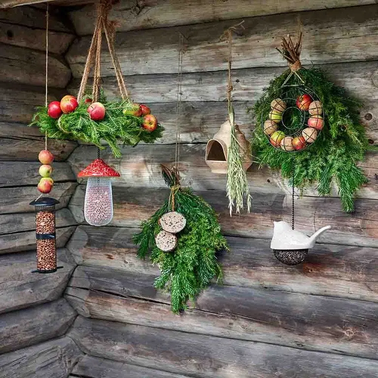 Fuglemat som sprer juleglede